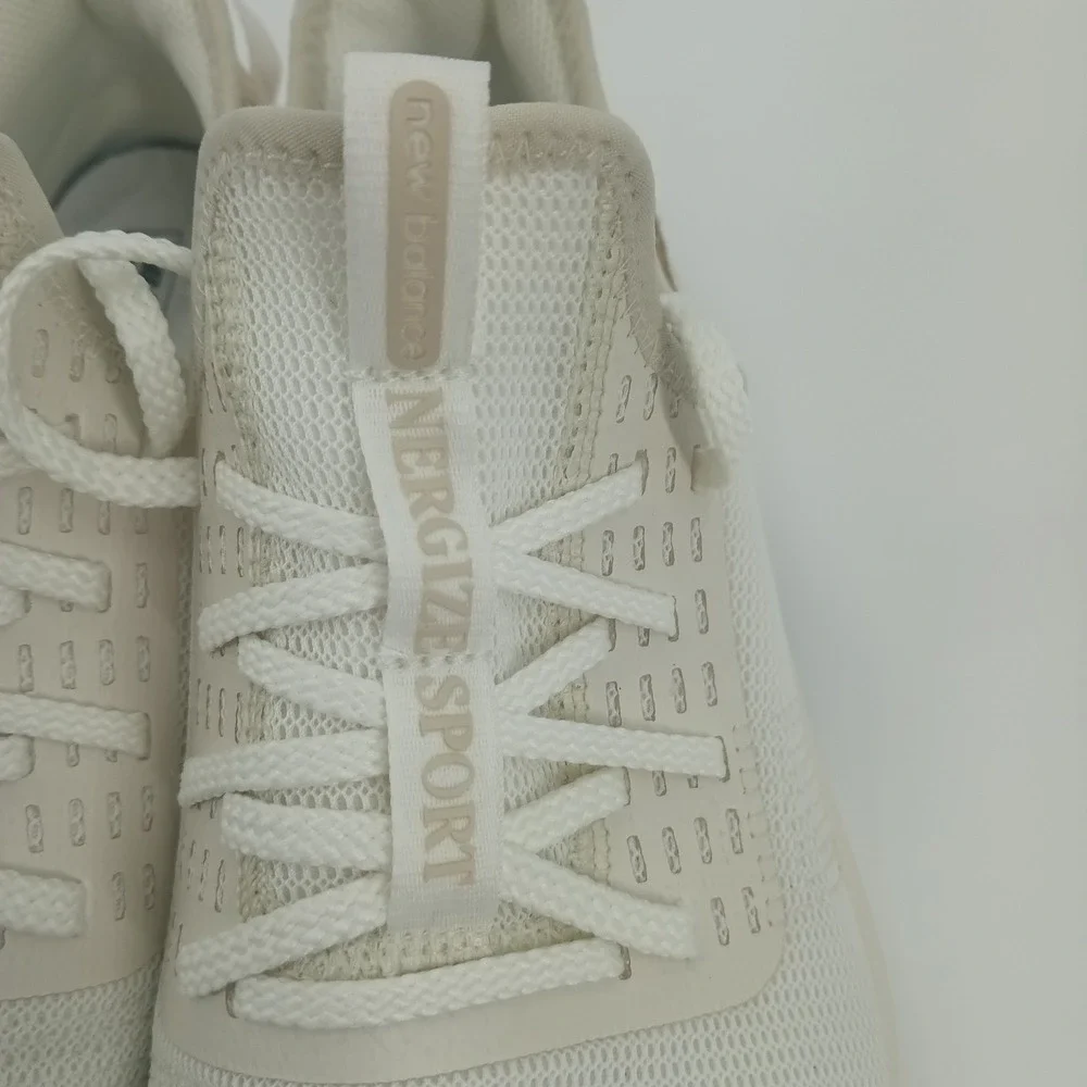 New Balance Nergize Sport Womens Shoes Cream White WNRGSAC2 Size 8.5